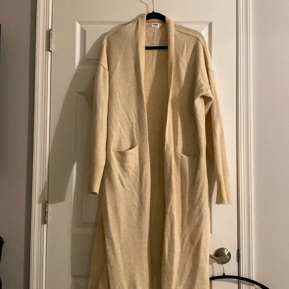 Open Midi Cardigan